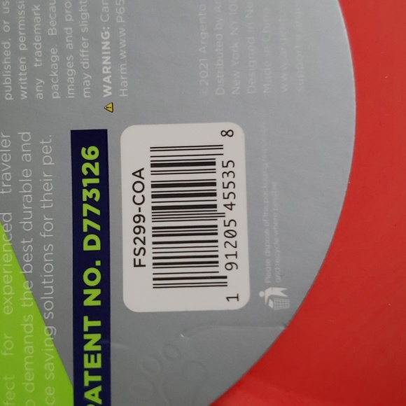 Mod Smart Pet Feeder Collapsible Travel - Opens to 2 Dog Bowls 13oz Each - Picture 9 of 9